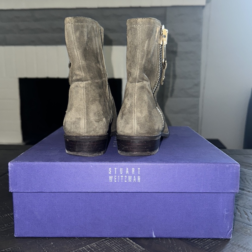 Stuart Weirzman Winzipper Boot Size 7.5 - image 3